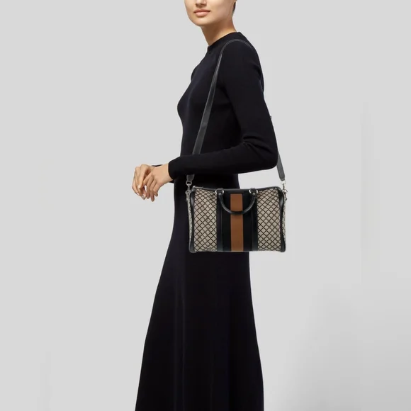 Gucci Diamante Medium Web Boston Bag - Picture 6 of 16